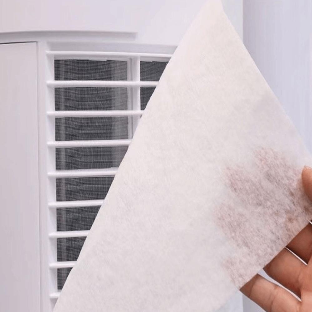 38PCS/Bag DIY Air Conditioner Vent Filter Ultra-Thin Air Inlet Filter Screen Conditioner System