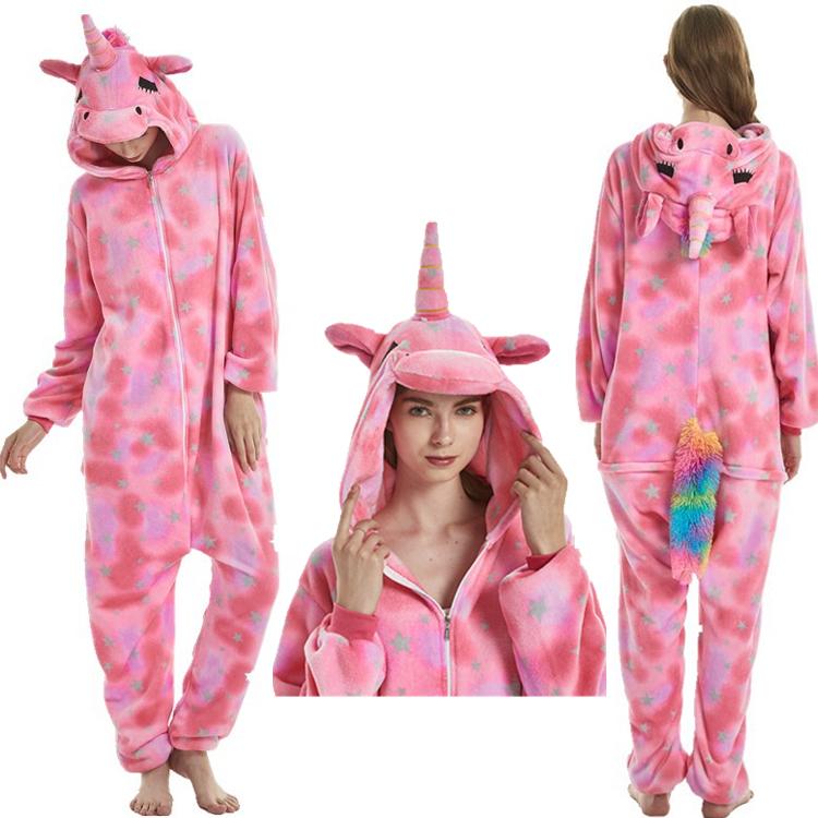 Juego de pijama de manga larga para mujer Kigurumi Unicorn Cosplay  Disfraces Cómodos sueltos Ropa de dormir suave con zapatillas comprar a  buen precio — entrega gratuita, reseñas reales con fotos — Joom