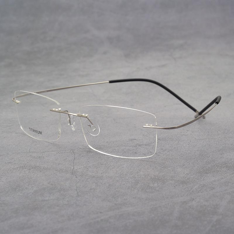 Ultralight  Memory Titanium Rimless Reading Glasses Business Frameless Men&Women Presbyopic Eyeglasses Diopter 0 To +4.0