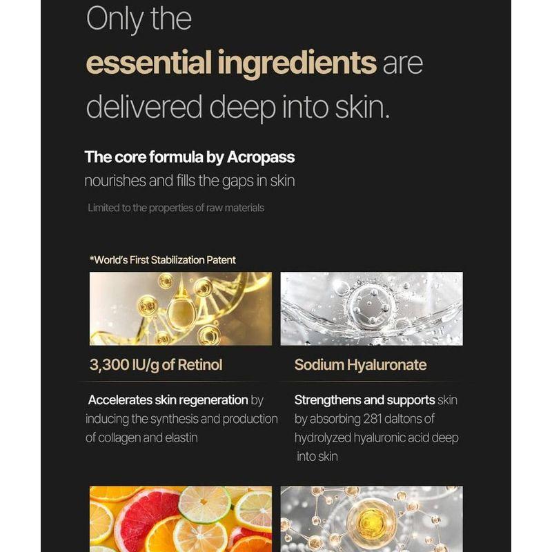 Acropass Retinol Mikro Konili Yama İnce Tip