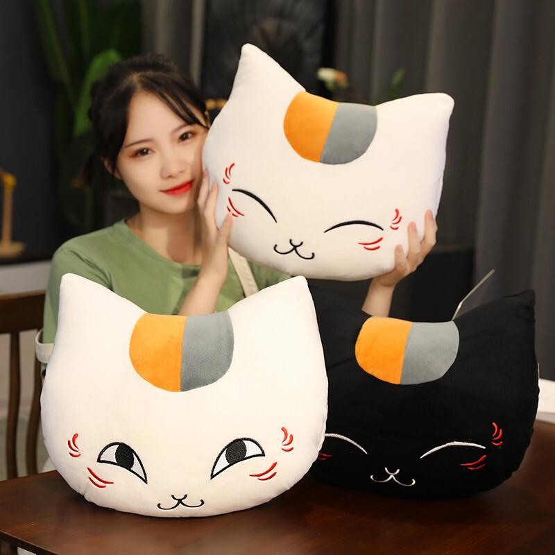 Natsume Friend Cat Teacher Hand Warmer Throw Pillow Intervention Doll Hand Cover Winter Cute Girl Cartoon Dual-Purpose Winter