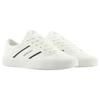 Armani Exchange Leather Round Toe Lace-Up Low-Top Sneakers Men sneakers White XUX165XV7581K488