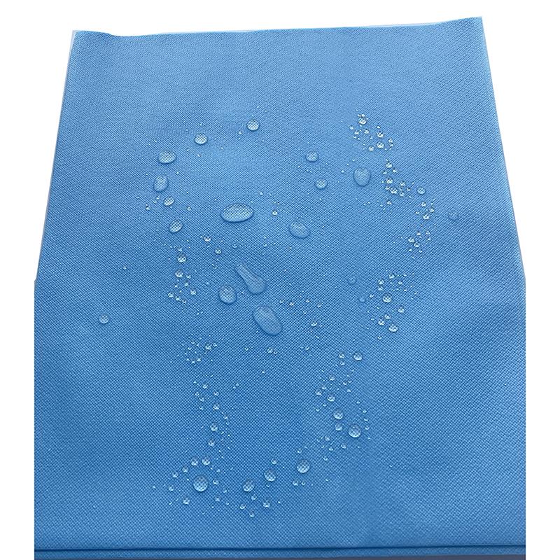 10/20/50 Sheets Disposable Surgical Drapes Surgical Sheet Blue Surgical Towel Non-Woven Sterile Sheet Waterproof Travel Mat