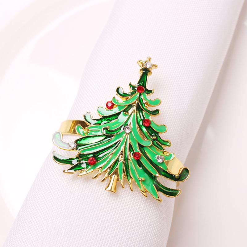 4pcs Eucalyptus Leaf Rings Wood Bead Farmhouse Napkin Rings for Dining Banquet Wedding Christmas Easter Holiday Table Decoration