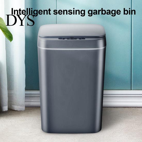 Odor Blocking Plastic Trash Can Automatic Can, Touchless Waste Bin 12L 14L 16L Capacity, Waterproof Motion Compact Kitchen Recycling Sensor
