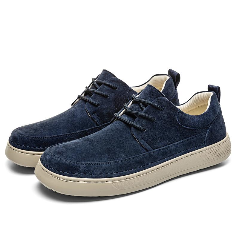 Fashion Casual Leather Men Sneakers Lightweight Casual Shoes Comfortable Man Skateboard Footwear Tenis Masculino Vulcanize Shoes