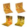 Music Birthday Gift Card 3D Pop-Up Greeting Card with LED Light and Music Birthday Gift for Women Men Mom Friend Wife