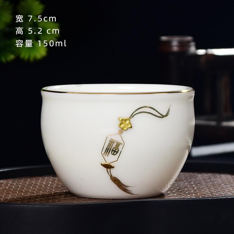Фарфоровый Гайвань для заваривания чая «Три Таланта» из нефрита, чашка Cui Ding, керамический набор для чайной церемонии Кунг-фу, оптовая продажа