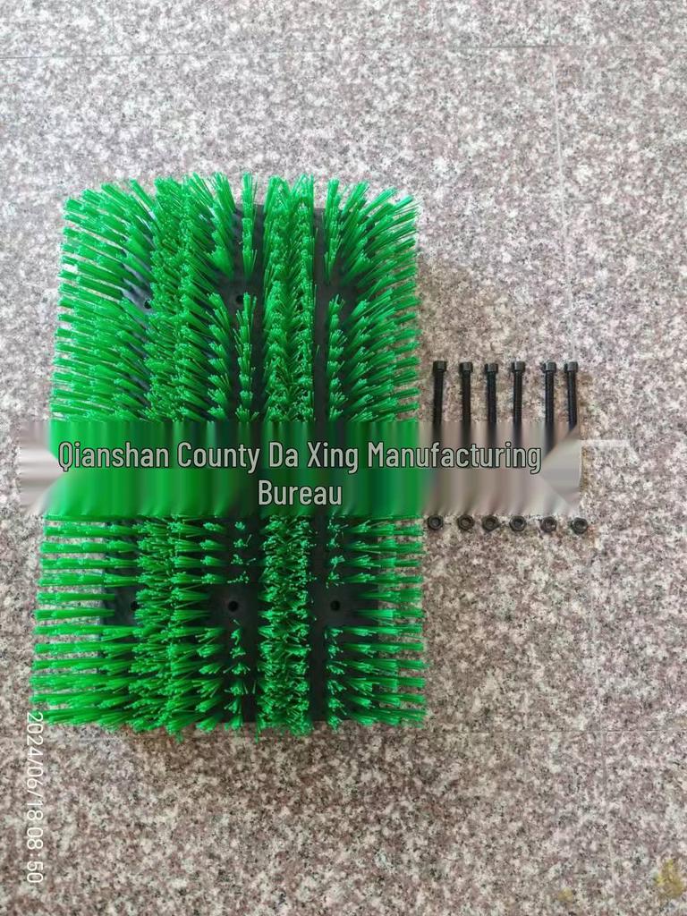 Bardzo Duża Składana Szczotka do Ciała Krowy – Trójsekcyjna Rolka do Masażu i Drapania do Czyszczenia Zwierząt Gospodarskich