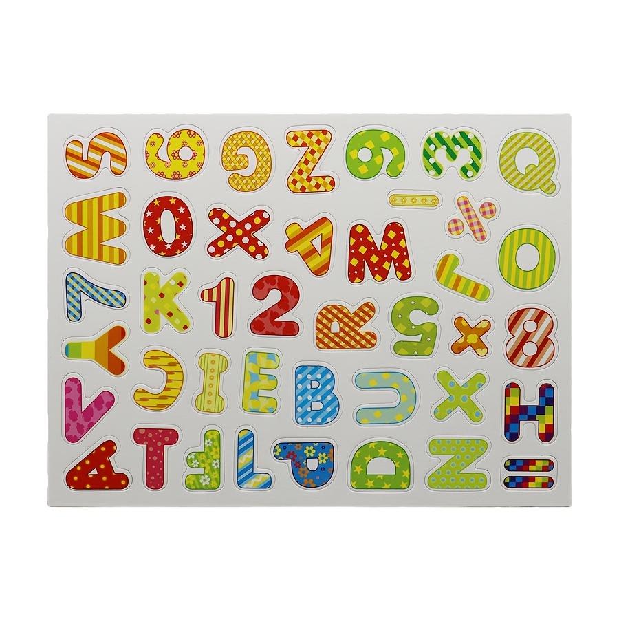 Magnetic Letters Numbers Refrigerator Magnet Alphabet Digit Fridge Magnets Uppercase Lowercase Math JXB