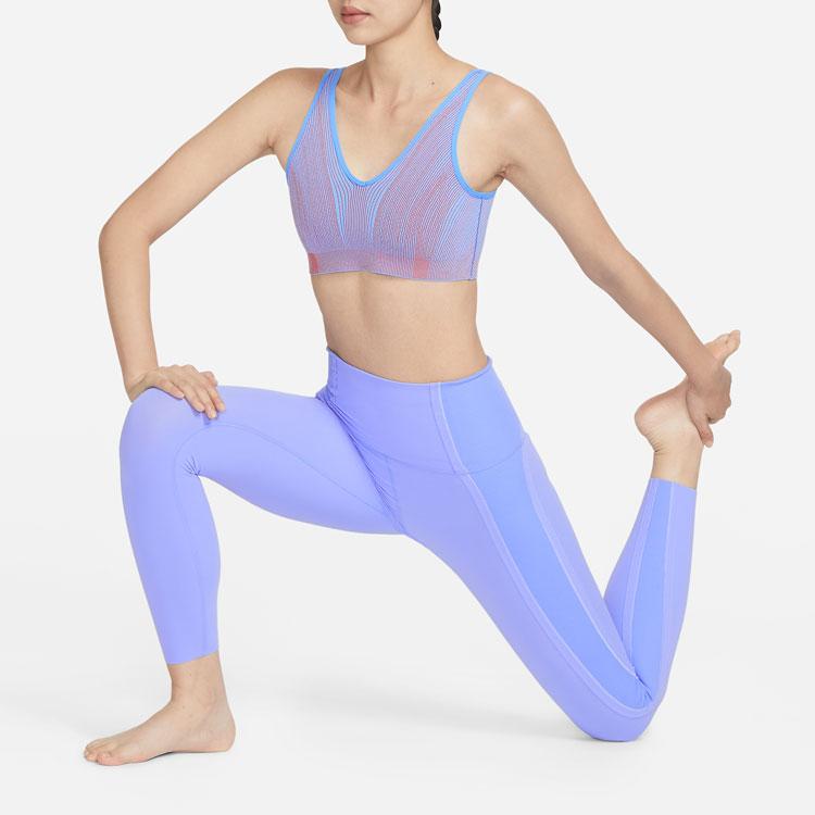 Nike Yoga Indy Low Impact Support Sports Bra Women Underwear University-Blue DQ5275-412