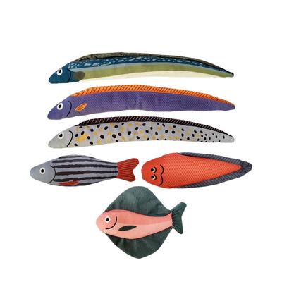 Cat Attachment Doll Fish Catnip Toy