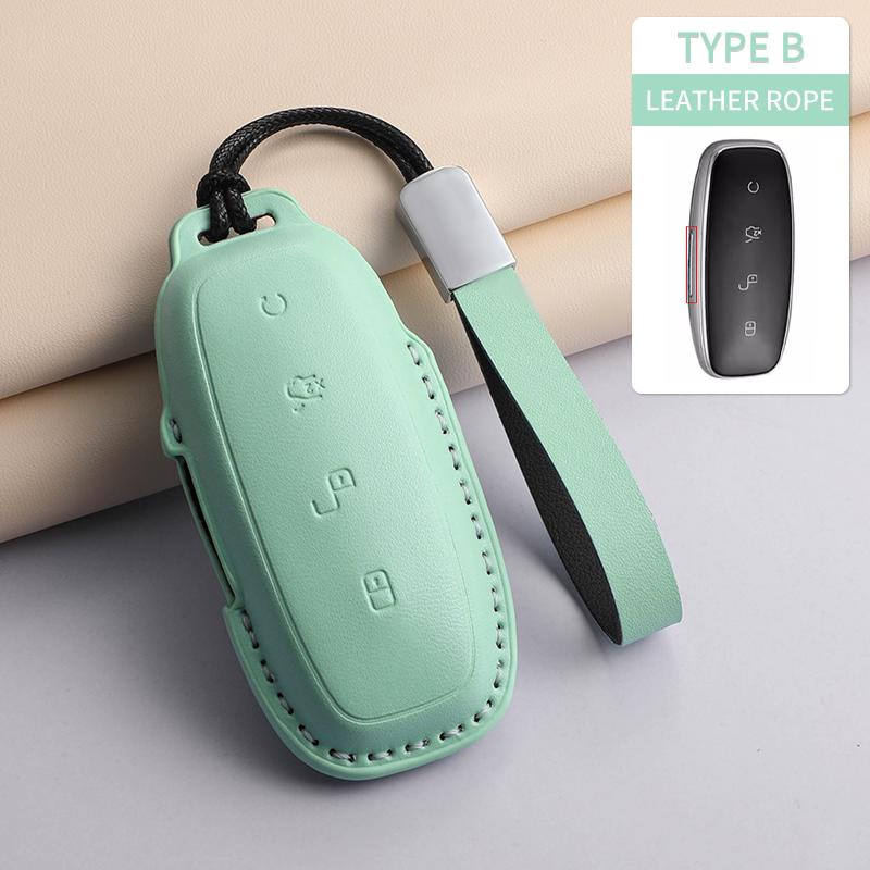Car Key Case Cover For DENZA D9 Z9 DM EV GT N7 N9 N8 DM Cars Remote Key Case Cover Shell Anti-Scratch Decorative Car Accessories