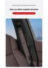 Hongqi Car Seat Belt Shoulder Pads: Anti-Choking and Anti-Wear Protection for H5, HS5, H6, HS7, H9, EQM5 Models