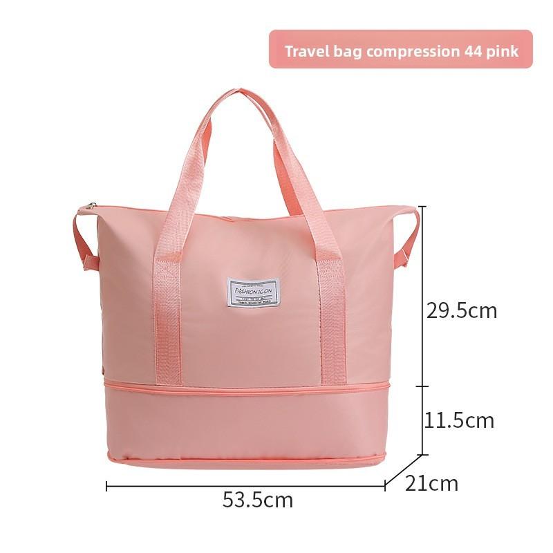 Travel Organizer Bag With Large Capacity For Suitcase Packing And Wet Dry Separation