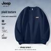 JEEP SPIRIT Men's 2025 Autumn Casual Round Neck Sweatshirt