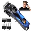 Hatteker Barbier-Haarschneider - 5100 U/min Starker Motor Haartrimmer mit Verstellbarer Klinge & USB-Aufladung