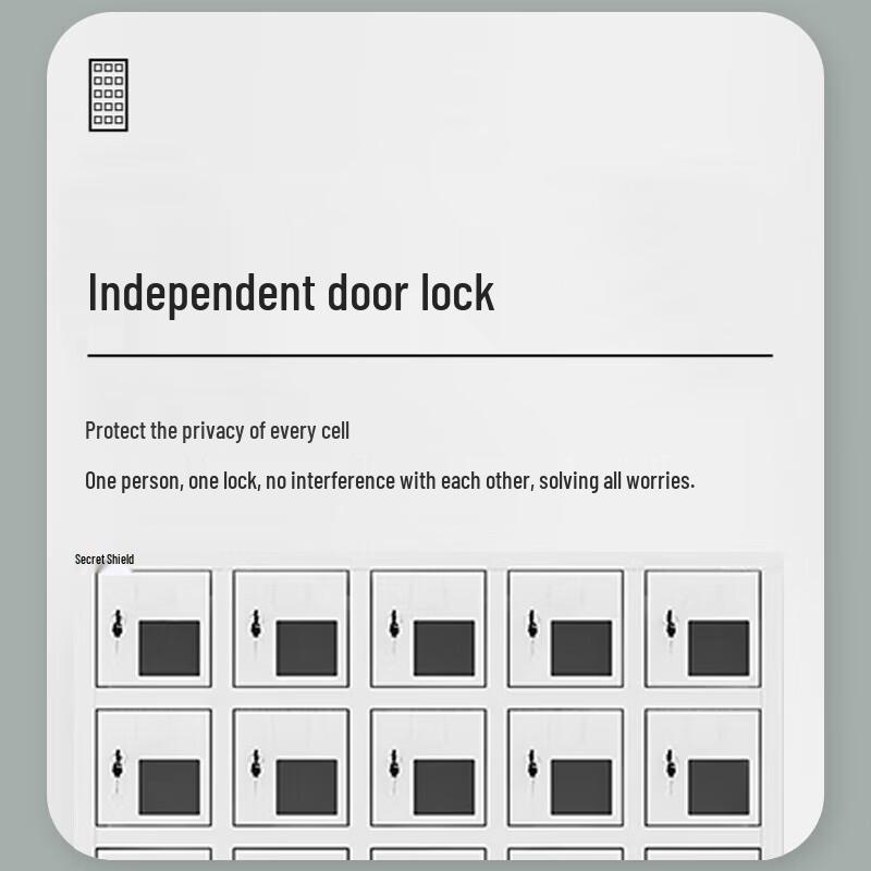 Range Shield Smart 48-Door Cell Phone Storage Locker