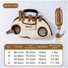 Hands Free Dog Backpack Carrier for Small Dogs, Breathable Pet Carrier with Adjustable Straps,Portable Shoulder Carrier Sling