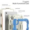 360 Rotatable Stand Case Universal For iPad Mini 7 2024 A17 Pro Mini 6 2021 8.3 Inch Heavy Duty Cover With Screen Protector Capa