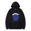 Unisex Kapuzenpullover Mit Spinnenaufdruck Lockerer Schnitt Langarm Pullover Winter