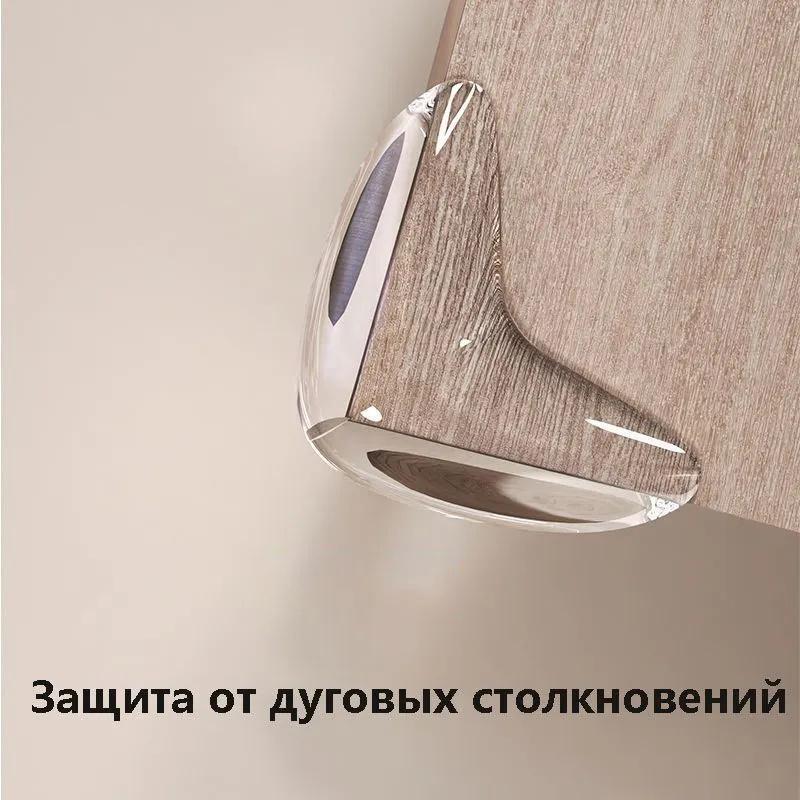 4pcs Soft Corner Protectors for Tables Edge Guards Safety Bumpers Child Proofing Furniture Edge Covers Transparent One Size