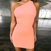 Robe courte sans manches pour femmes, tenue Sexy, Design Original, vêtements de fête, de club, de rendez-vous pour filles