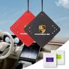 Wildleder Auto Aromatherapie Anhänger Langanhaltende Frische Lufterfrischer Für Cayenne Panamera Macan Boxster Cayman 718 911 Aufkleber IJCDF1
