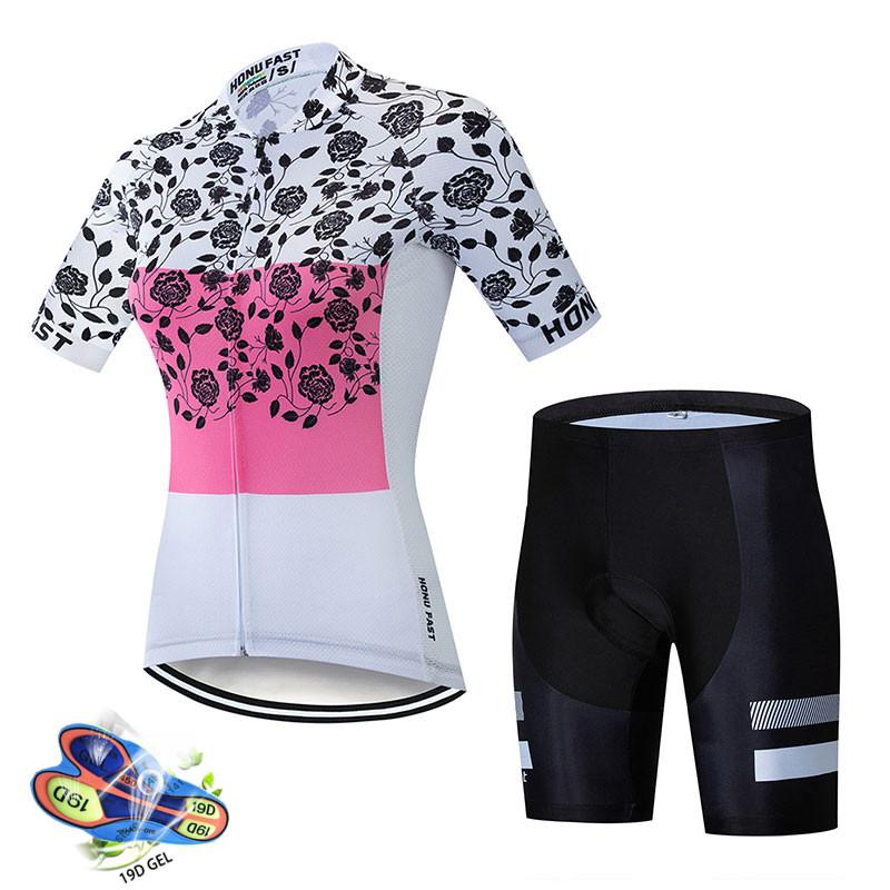 Mountain Bike Clothing 2026 Women Bicycle Jersey Bib Set Dress Summer Outdoor Sports Cycling Clothes Ladies MTB Wear Ropa Mujer