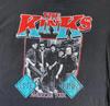 The Kinks Live American Tour Live on Tour Fan Schwarz Alle Größen T-Shirt AG12010