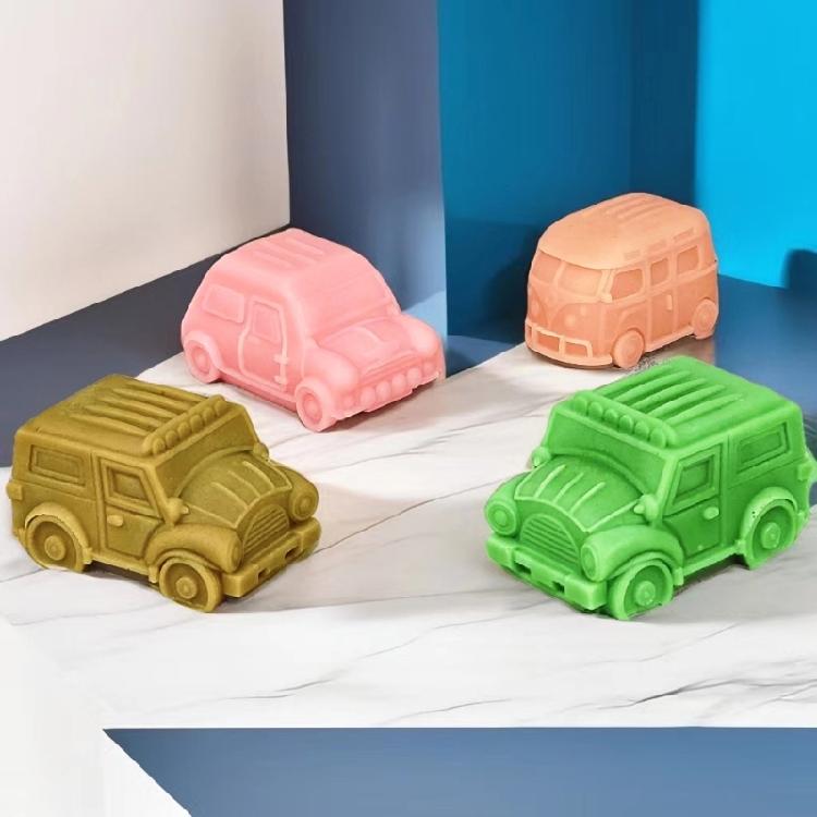 Bus Car Resin Molds for Making Candle Soap Chocolate, Muffins, Mousses, Fondant
