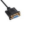 Male/Female To Female Plug and Play VGA Extender Ethernet Port Network Cable Adapter VGA To RJ45