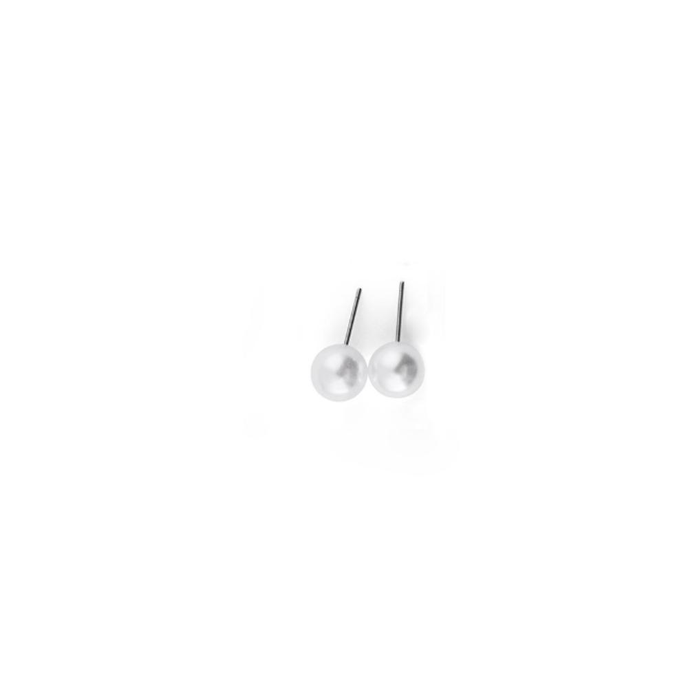 4mm 5mm 6mm 8mm 10mm 12mm Round Ball Earrings Round Shape Ear Stud  Wedding Engagement