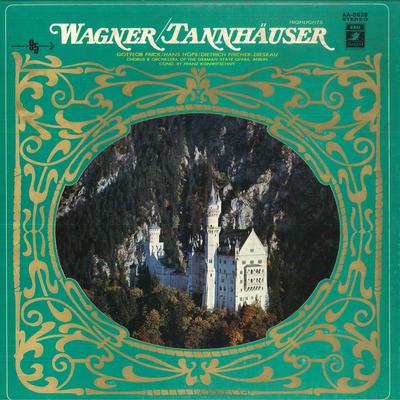 LP Schallplatte GOTTLOB FRICK, HANS HOPS, DIETRICH  - Wagner / Tannhäuser AA8628 ANGEL Japan Obi Klassisch Gebraucht