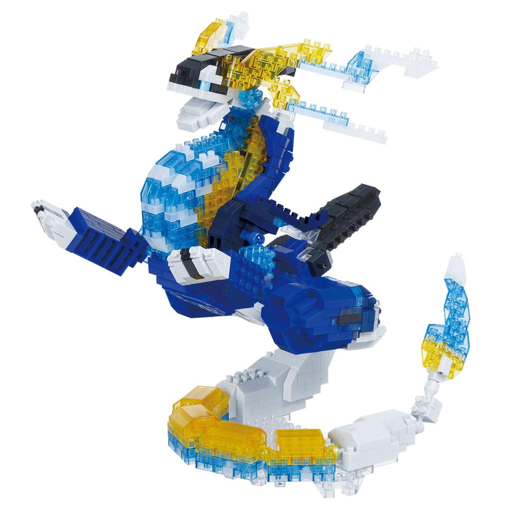 Kawada Nanoblock Pokemon Miraidon Edizione Deluxe x 6 x 12 anni in su Hobby da Interno NBPM_103 10,5 8,5 cm NBPM_103