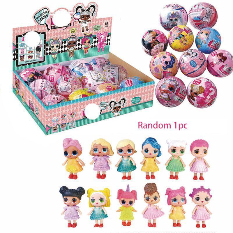 Omg Dolls Egg Mystery Blind Box Figure For Girl Dressing Toys Up
