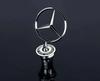 44MM Chrome Car Star Hood Badge Front Emblem Logo for Mercedes Benz C E S Class W204 W205 W212 W213 W211 W220 W222 W223 FA1