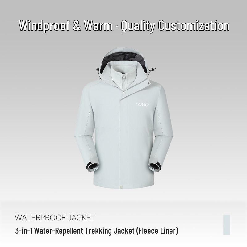 Veste d'alpinisme avec logo personnalisé BMW - Vêtement d'extérieur d'équipe pour la saison automne/hiver