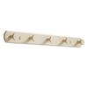 1Pc Wall Mounted Clothes Rack Bedroom Rows Of Back Door Hooks Space Saving No Hole Punching Bathroom