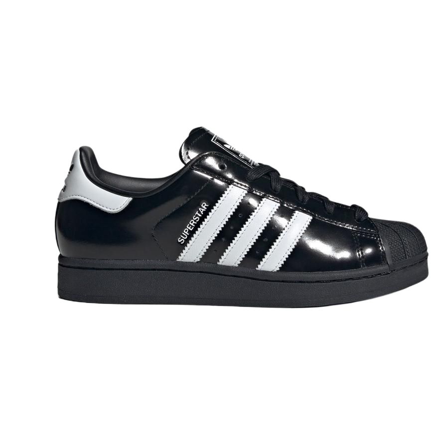adidas Superstar 2 Černé Bílé Lakovaná kůže Dámské Tenisky Core-Black Cloud-White JH7756