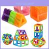 Blocs de construction magnétiques multicolores avec une bonne résistance à l'abrasion pour les enfants créatifs