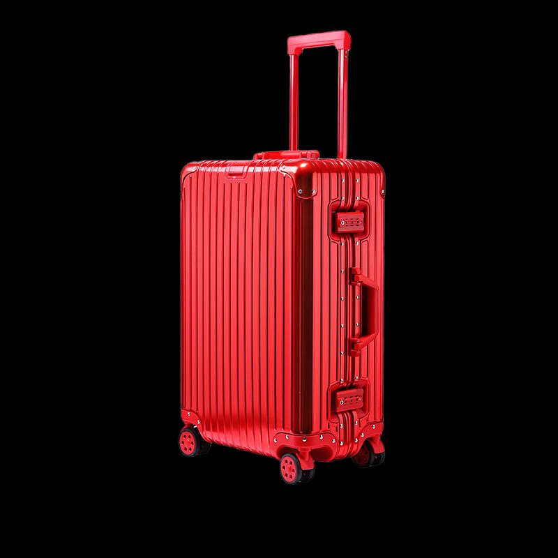 OEING Aluminum-Magnesium Alloy Business Travel Suitcase