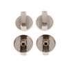1Pair 6/8mm Cooker Oven Control Switch Universal Assembly Button  Gas Cooker Accessories