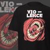 Vio-Lence Tričko Old School Thrash Metal Merch Vintage Metalová Kapela Oblečení