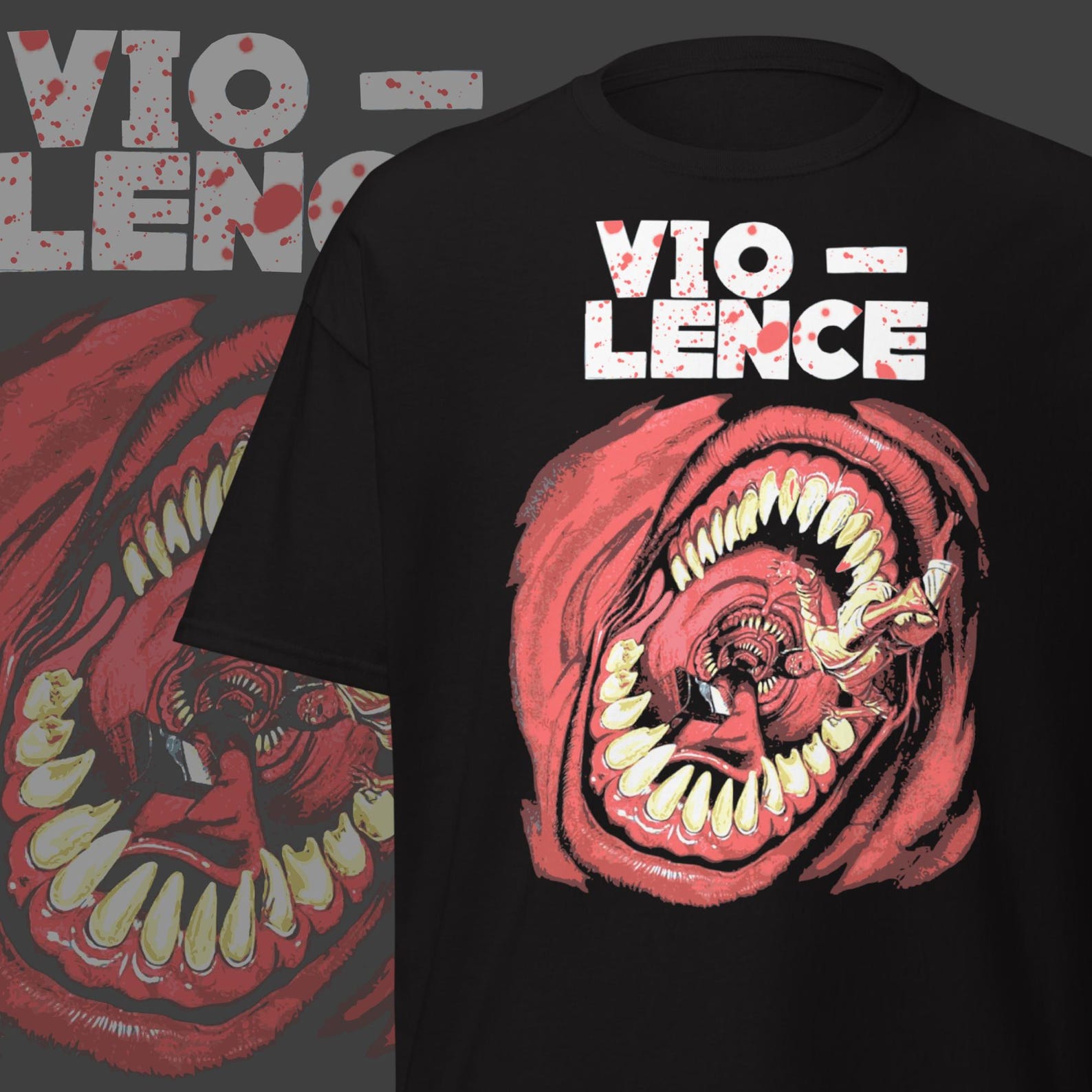 Vio-Lence T-Shirt Old School Thrash Metal Merch Vintage Metal Band Clothing L