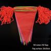 Festone Triangolare Rosso Personalizzabile per Decorazioni di Matrimonio