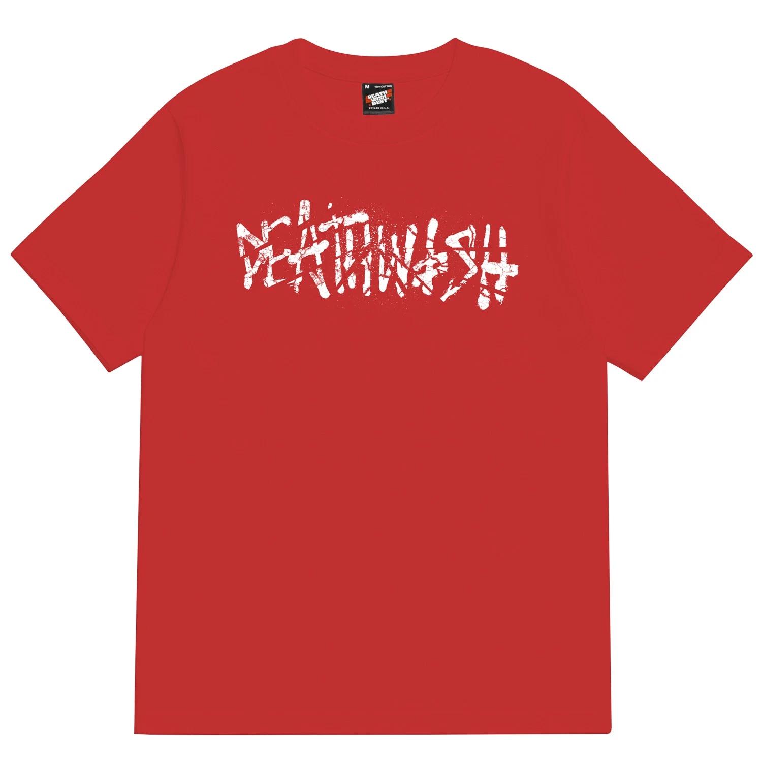 Футболка Deathwish Skateboards Сломанный Красный 3XL