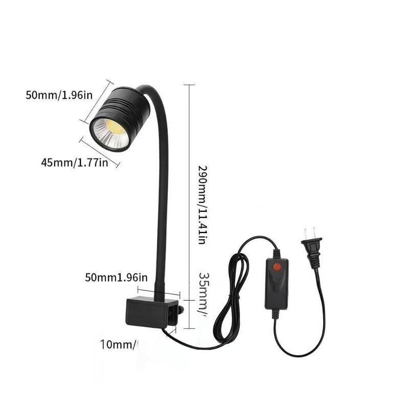 USB Aquarium LED Clip Lamp Flexible Bracket Multiple Modes Fish Tank Light for Small Aquatic Plant Tank Home Office Decor