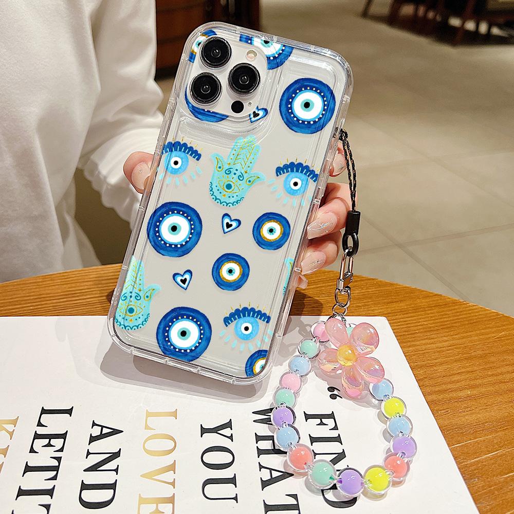 Soft Case for Samsung A54 A55 5G A53 A52 A15 A14 A13 A12 A34 A33 A32 A73 S24 Ultra S23 S22 S21 S20 FE Silicone Wrist Strap Cover