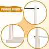Wooden Yarn Holder for Crochet Revolving Storage Rack Handcrafted Easy Assembly Organizer Ball